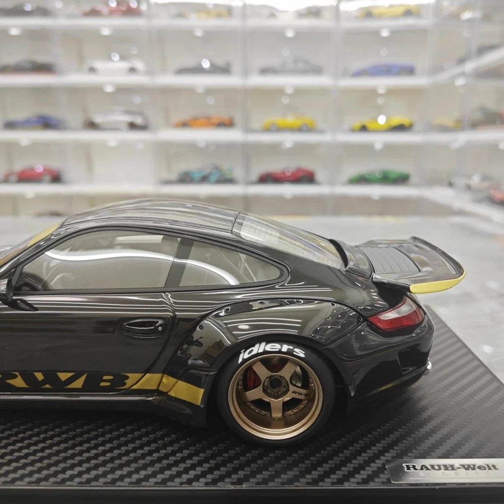 [Ignition] 1:18 Porsche 2005 997 RWB Black Model Car Resin