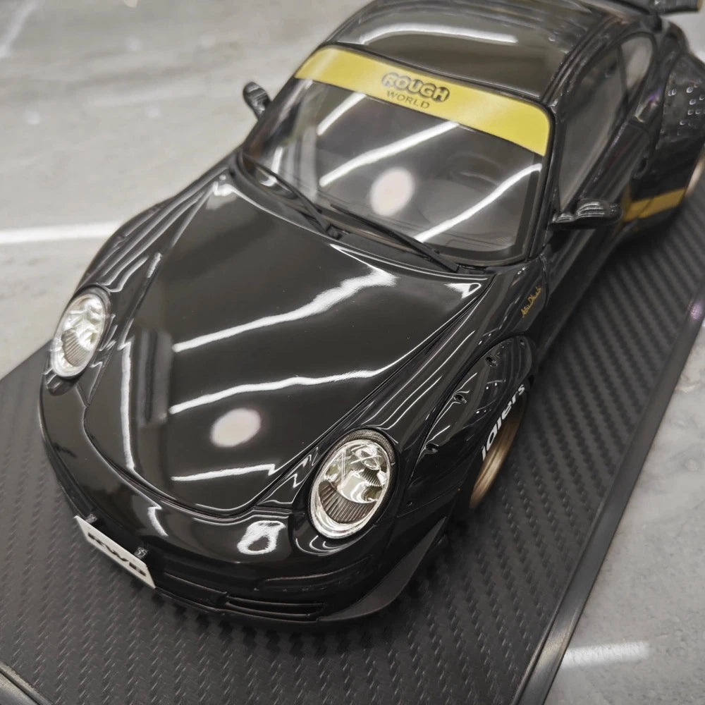 [Ignition] 1:18 Porsche 2005 997 RWB Black Model Car Resin