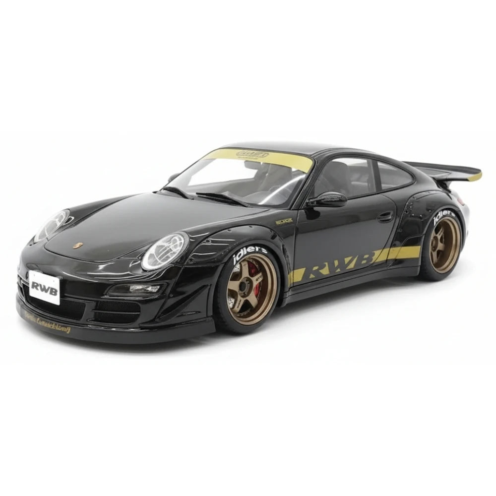 [Ignition] 1:18 Porsche 2005 997 RWB Black Model Car Resin