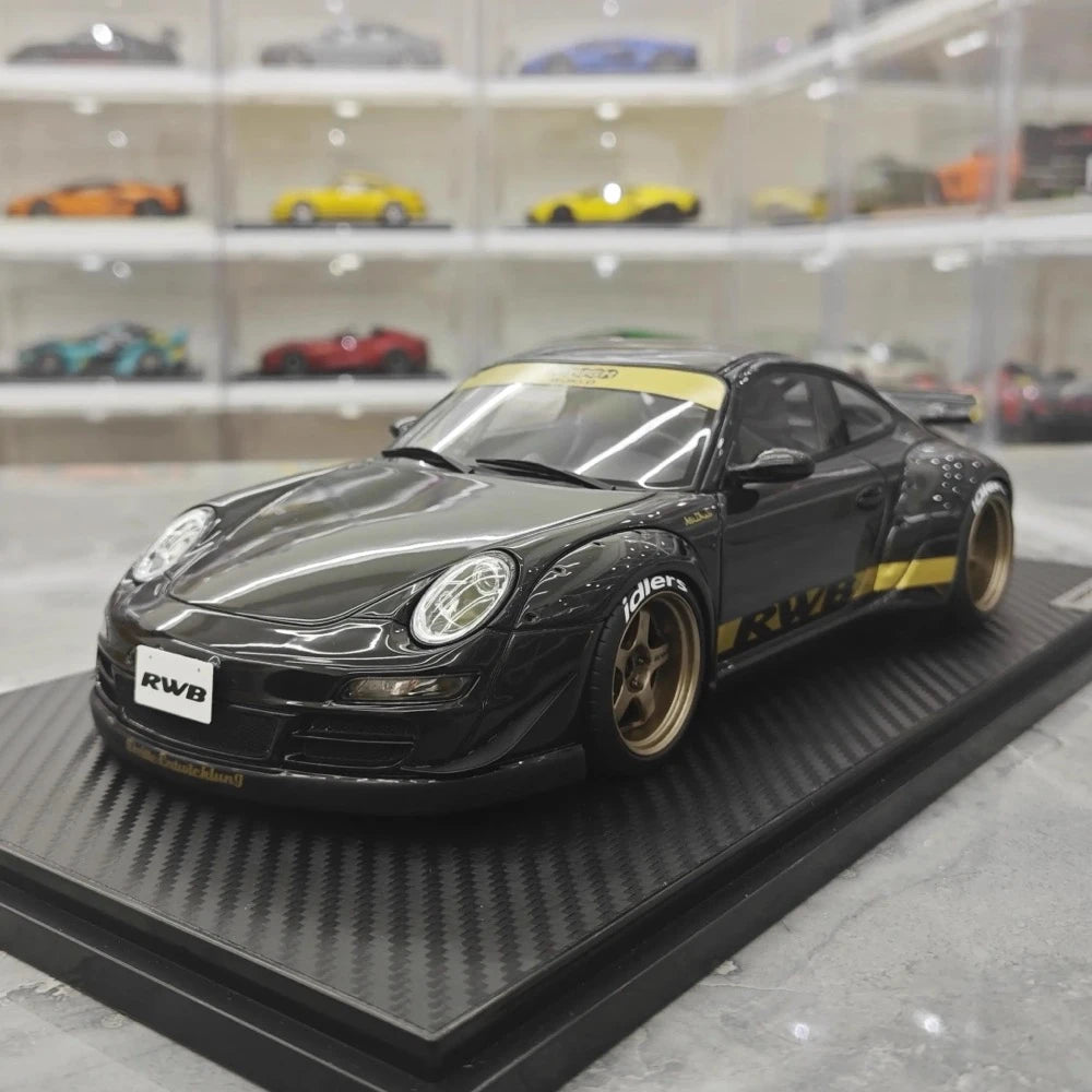 [Ignition] 1:18 Porsche 2005 997 RWB Black Model Car Resin