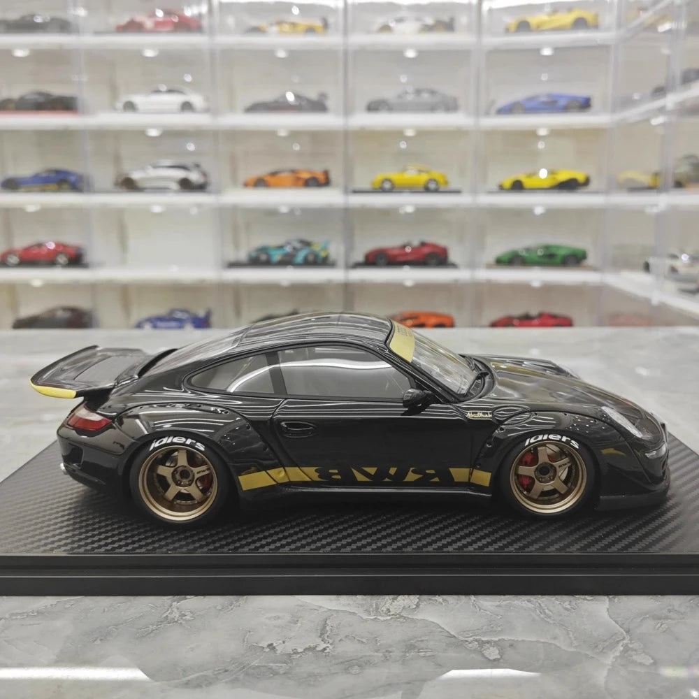 [Ignition] 1:18 Porsche 2005 997 RWB Black Model Car Resin