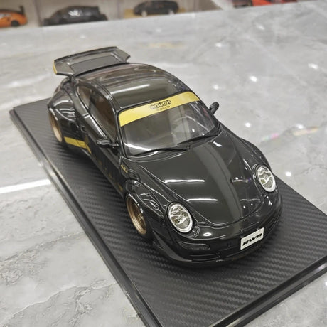 [Ignition] 1:18 Porsche 2005 997 RWB noir voiture miniature Resin