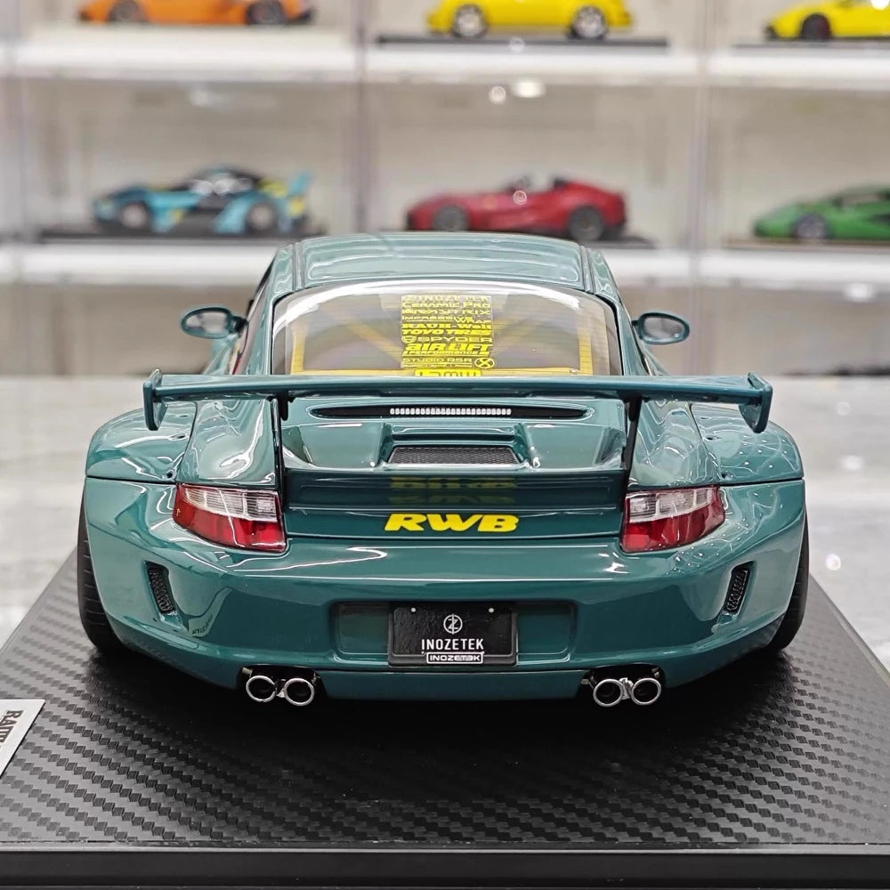 [Ignition] 1:18 Porsche 2005 997 RWB Green Model Car Resin