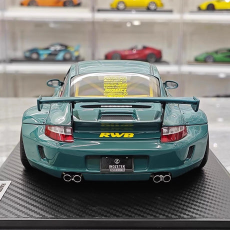 [Ignition] 1:18 Porsche 2005 997 RWB vert voiture miniature Resin