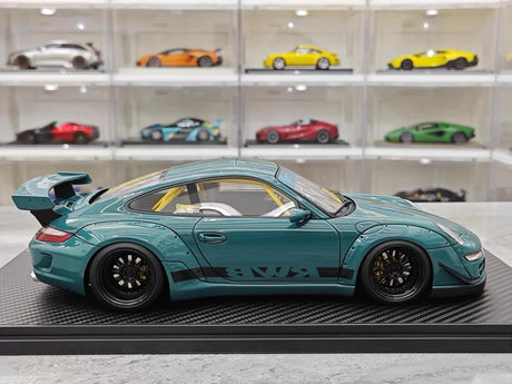 [Ignition] 1:18 Porsche 2005 997 RWB vert voiture miniature Resin