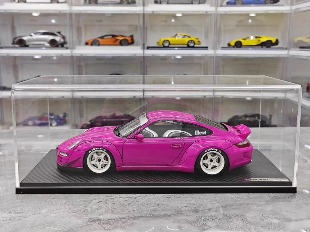 [Ignition] 1:18 Porsche 2005 997 RWB Pink Model Car Resin