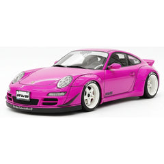 [Ignition] 1:18 Porsche 2005 997 RWB Pink Model Car Resin