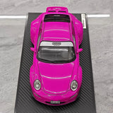 [Ignition] 1:18 Porsche 2005 997 RWB rosa modellbil harts