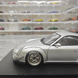 [Ignition] 1:18 Porsche 2005 997 RWB Silver Model Car Resin