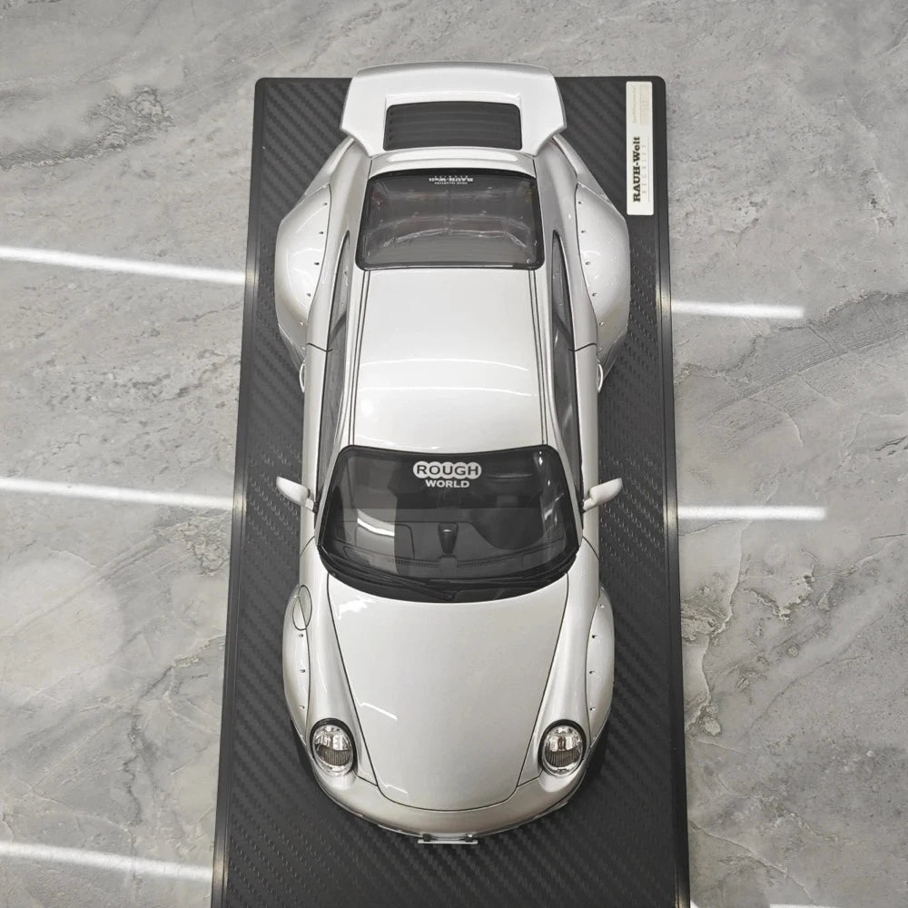 [Ignition] 1:18 Porsche 2005 997 RWB Silver Model Car Resin