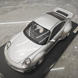 [Ignition] 1:18 Porsche 2005 997 RWB Silver Model Car Resin