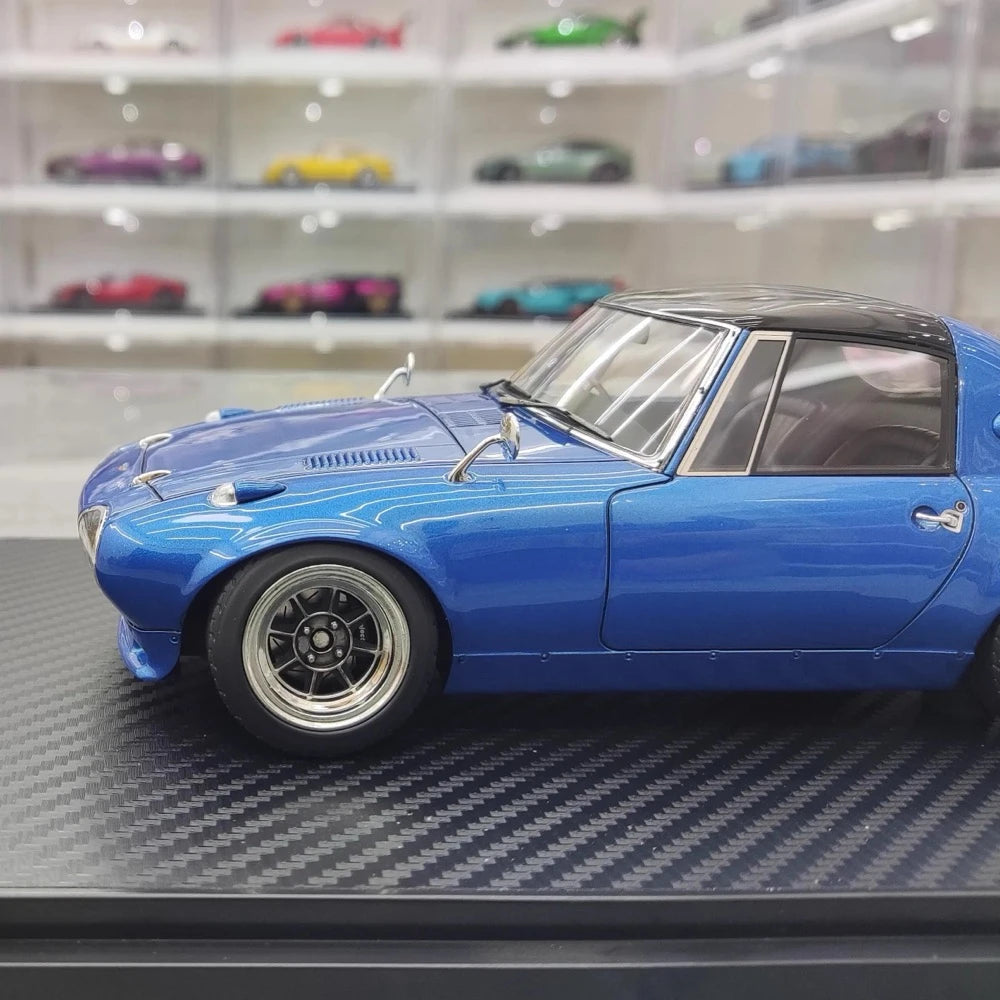 [Ignition] 1:18 Toyota 1965 Sports 800 Special bleu voiture miniature Resin