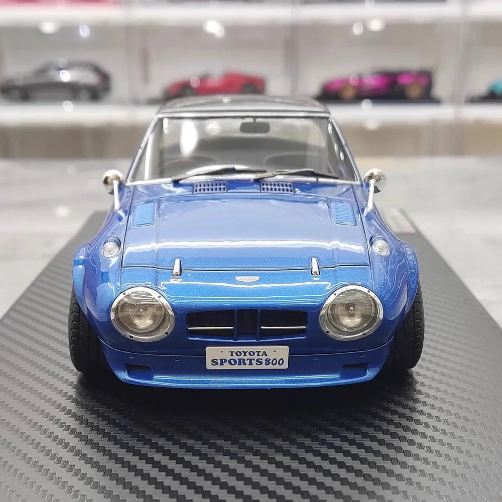 [Ignition] 1:18 Toyota 1965 Sports 800 Special bleu voiture miniature Resin