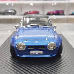 [Ignition] 1:18 Toyota 1965 Sports 800 Special bleu voiture miniature Resin
