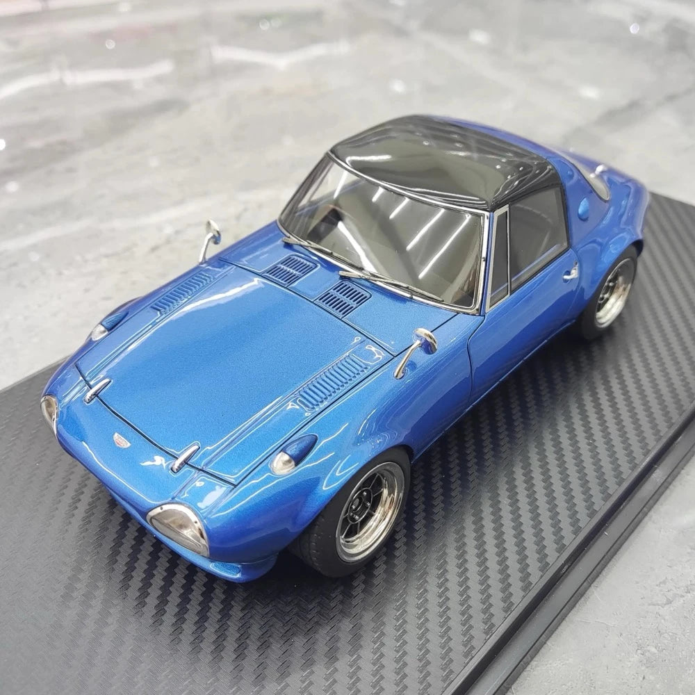 [Ignition] 1:18 Toyota 1965 Sports 800 Special bleu voiture miniature Resin