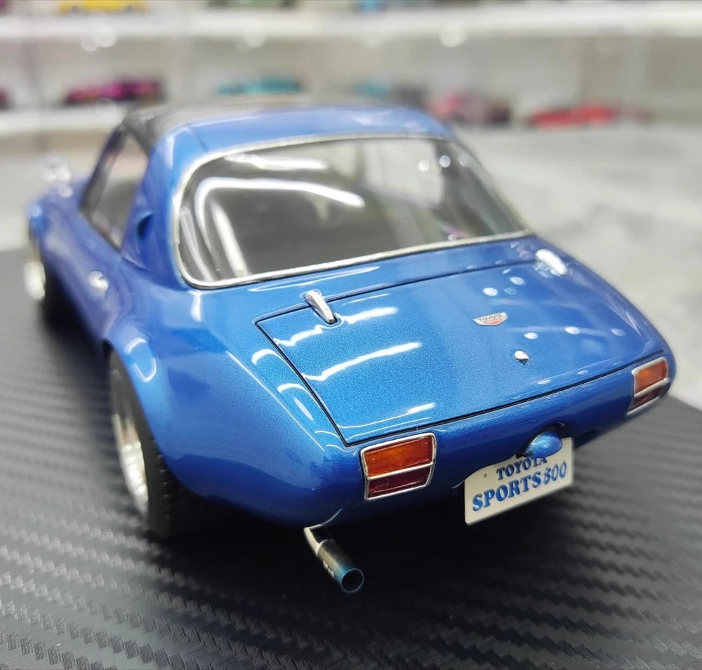 [Ignition] 1:18 Toyota 1965 Sports 800 Special bleu voiture miniature Resin