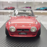 [Ignition] 1:18 Toyota 1965 Sports 800 Special rood modelauto Hars