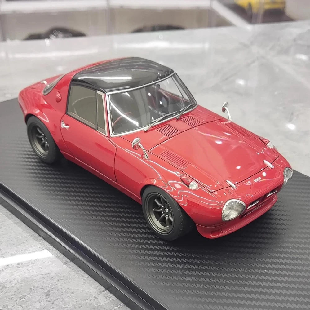 [Ignition] 1:18 Toyota 1965 Sports 800 Special rood modelauto Hars