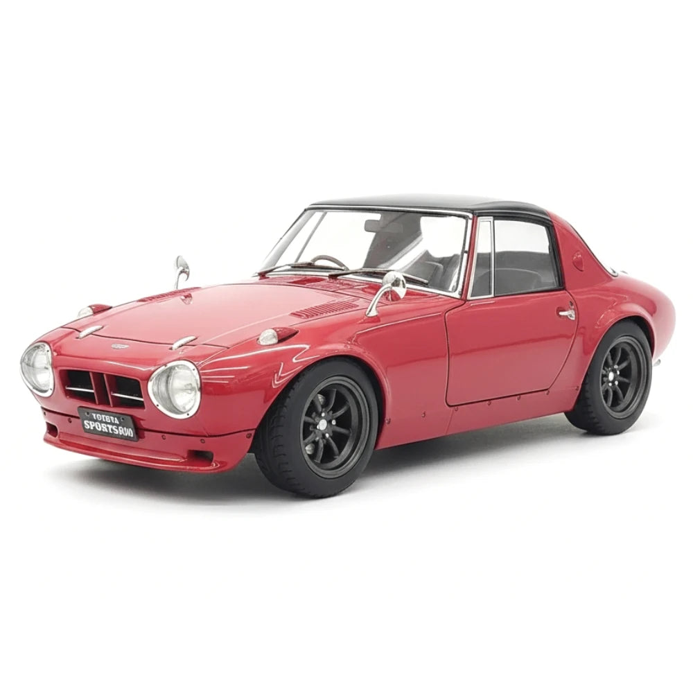 [Ignition] 1:18 Toyota 1965 Sports 800 Special rood modelauto Hars