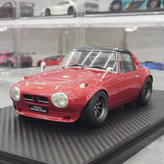 [Ignition] 1:18 Toyota 1965 Sports 800 Special rouge voiture miniature Resin