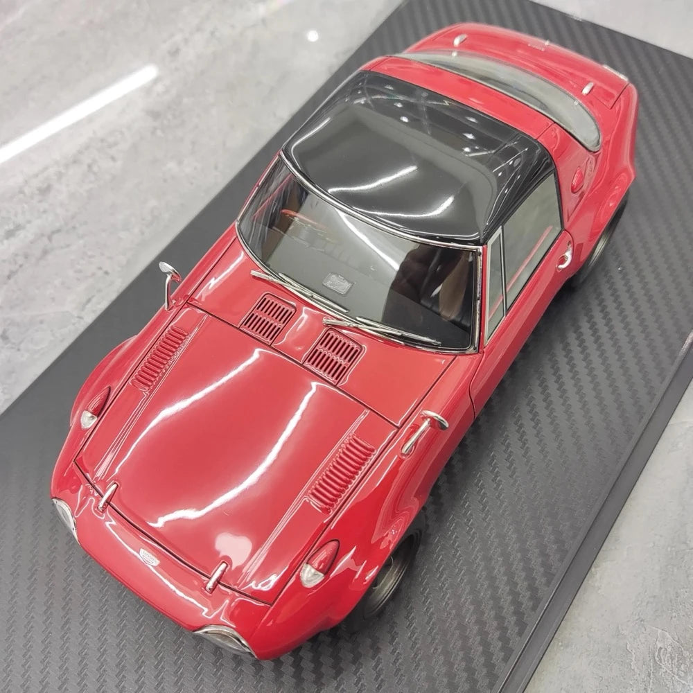 [Ignition] 1:18 Toyota 1965 Sports 800 Special rouge voiture miniature Resin