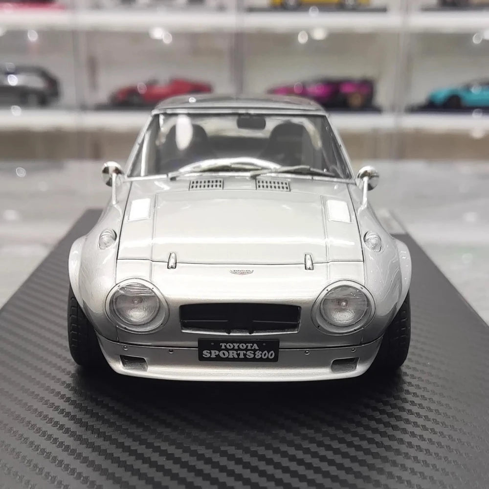 [Ignition] 1:18 Toyota 1965 Sports 800 Special Silver Model Car Resin