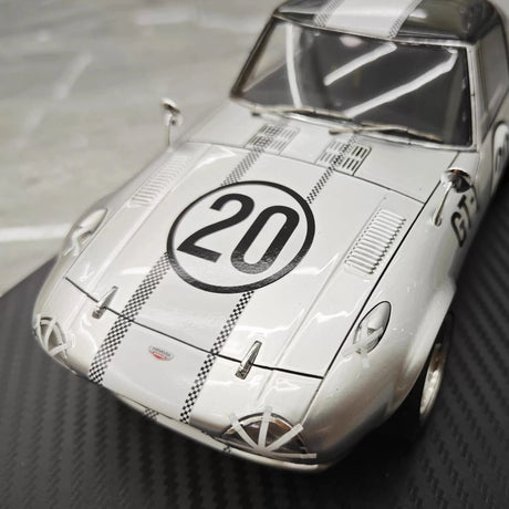 [Ignition] 1:18 Toyota 1965 Sports 800 Special Silver #20 Model Car Resin / Closed Body