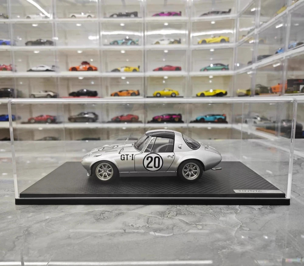[Ignition] 1:18 Toyota 1965 Sports 800 Special Silver #20 Model Car Resin / Closed Body