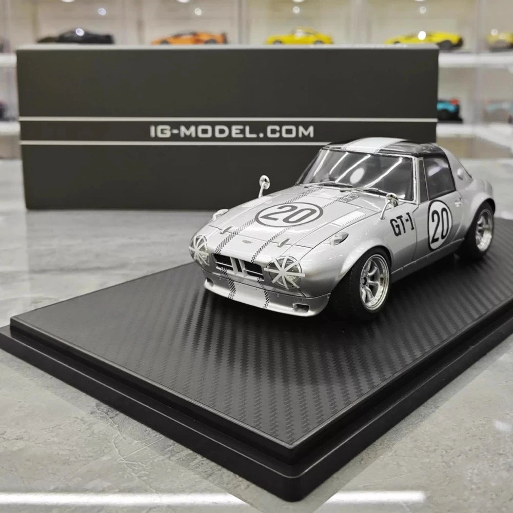 [Ignition] 1:18 Toyota 1965 Sports 800 Special Silver #20 Model Car Resin / Closed Body