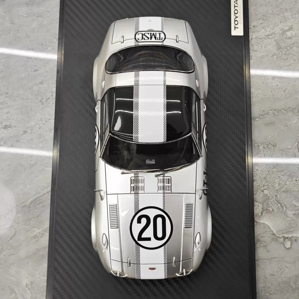 [Ignition] 1:18 Toyota 1965 Sports 800 Special Silver #20 Model Car Resin / Closed Body