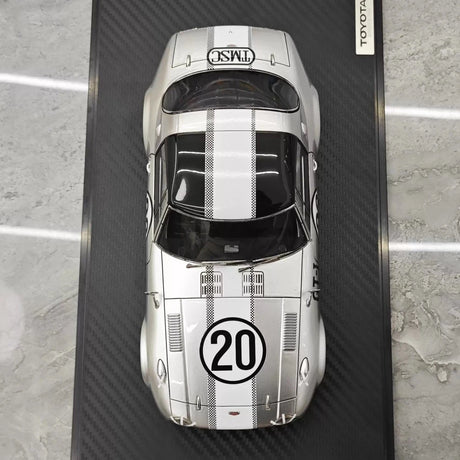 [Ignition] 1:18 Toyota 1965 Sports 800 Special Silver #20 Model Car Resin / Closed Body