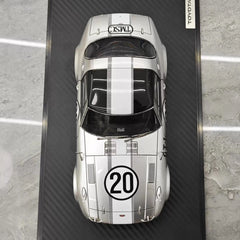 [Ignition] 1:18 Toyota 1965 Sports 800 Special Silver #20 Model Car Resin / Closed Body