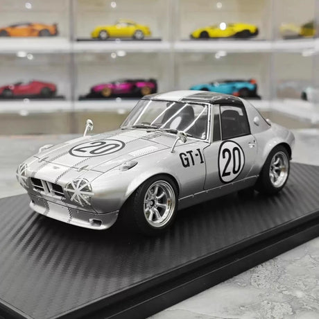 [Ignition] 1:18 Toyota 1965 Sports 800 Special Silver #20 Model Car Resin / Closed Body