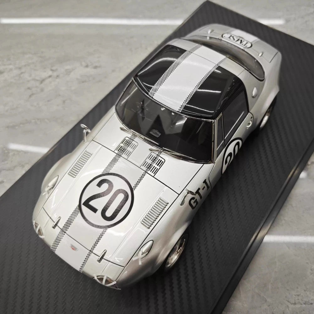 [Ignition] 1:18 Toyota 1965 Sports 800 Special Silver #20 Model Car Resin / Closed Body