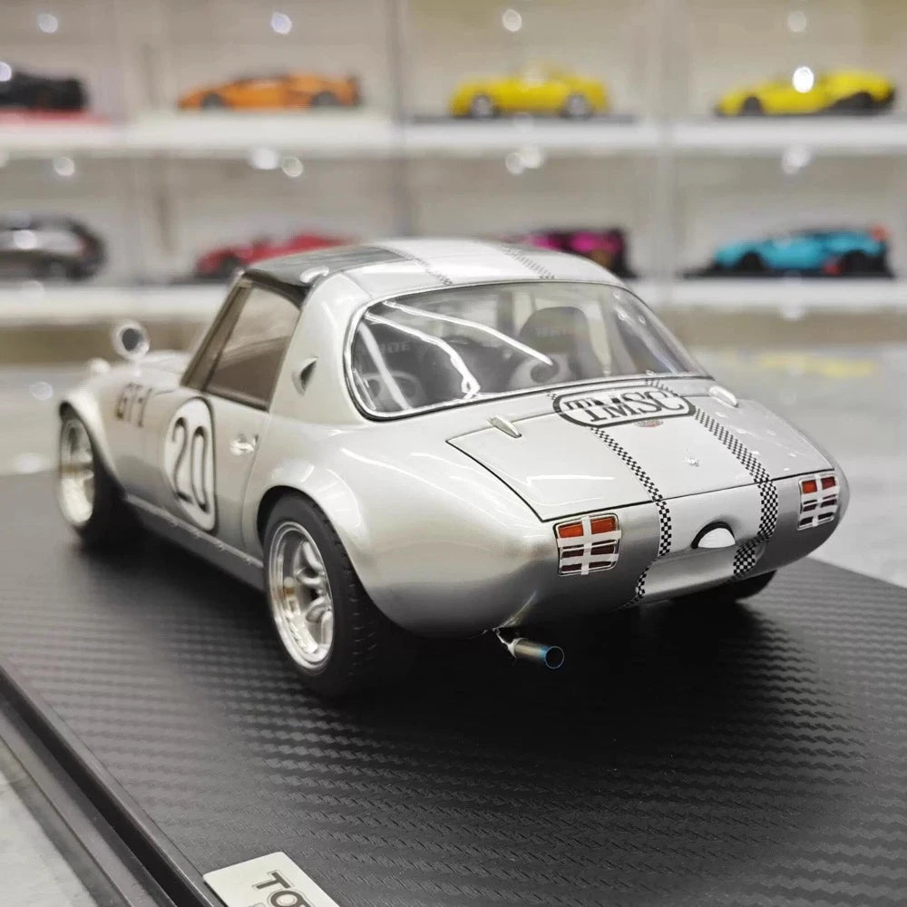 [Ignition] 1:18 Toyota 1965 Sports 800 Special Silver #20 Model Car Resin / Closed Body