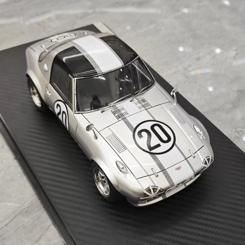 [Ignition] 1:18 Toyota 1965 Sports 800 Special Silver #20 Model Car Resin / Closed Body