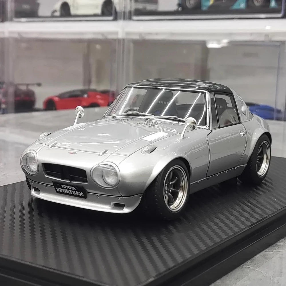 [Ignition] 1:18 Toyota 1965 Sports 800 Special Silver Model Car Resin