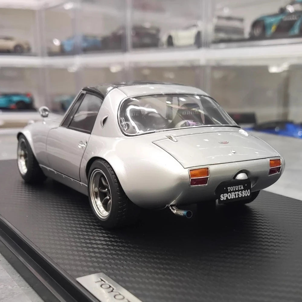 [Ignition] 1:18 Toyota 1965 Sports 800 Special Silver Model Car Resin