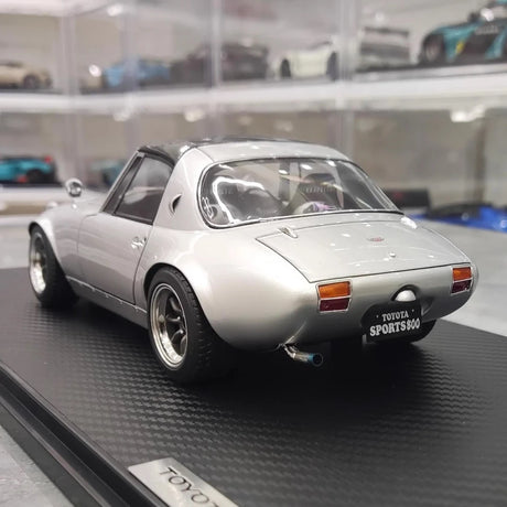 [Ignition] 1:18 Toyota 1965 Sports 800 Special Silver Model Car Resin