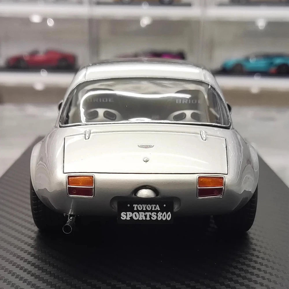 [Ignition] 1:18 Toyota 1965 Sports 800 Special Silver Model Car Resin