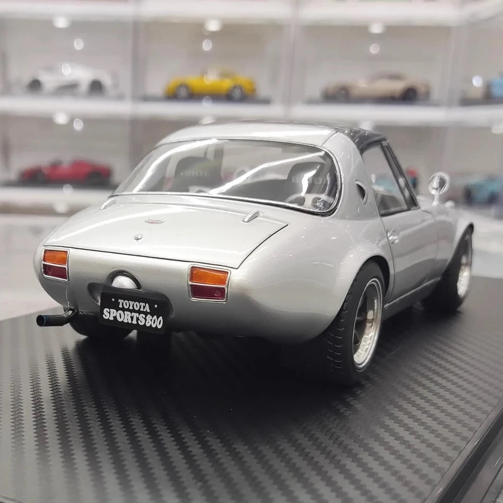 [Ignition] 1:18 Toyota 1965 Sports 800 Special Silver Model Car Resin