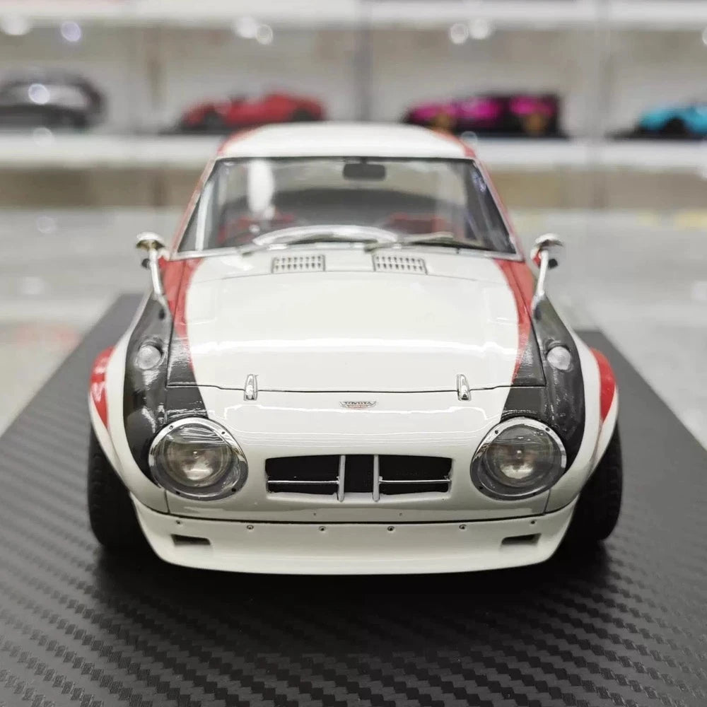 [Ignition] 1:18 Toyota 1965 Sports 800 Special White & Black Model Car Resin