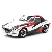 Ignition Toyota 1965 Sports 800 Special blanco y negro 1:18 – coche a escala de colección en resina
