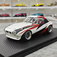 [Ignition] 1:18 Toyota 1965 Sports 800 Special White & Black Model Car Resin