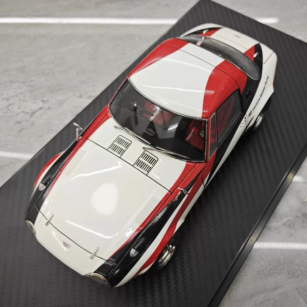[Ignition] 1:18 Toyota 1965 Sports 800 Special White & Black Model Car Resin