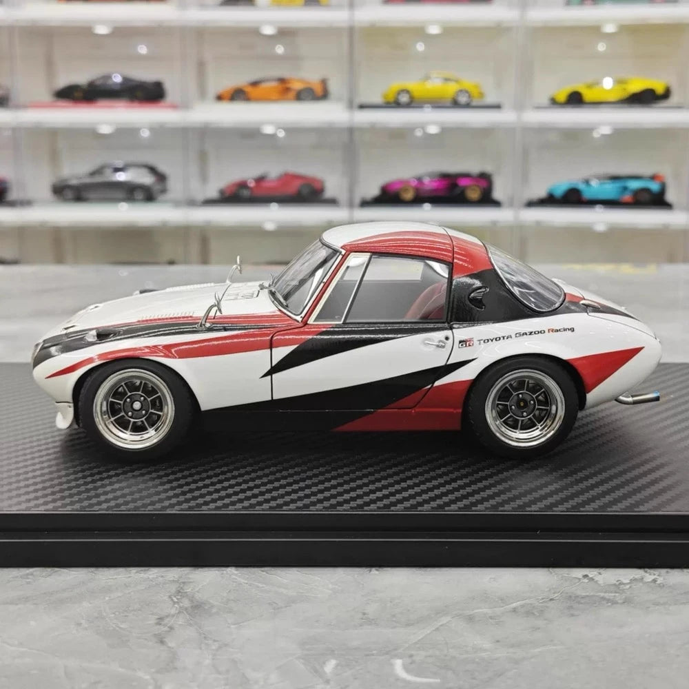 [Ignition] 1:18 Toyota 1965 Sports 800 Special ホワイト & ブラック モデルカー レジン