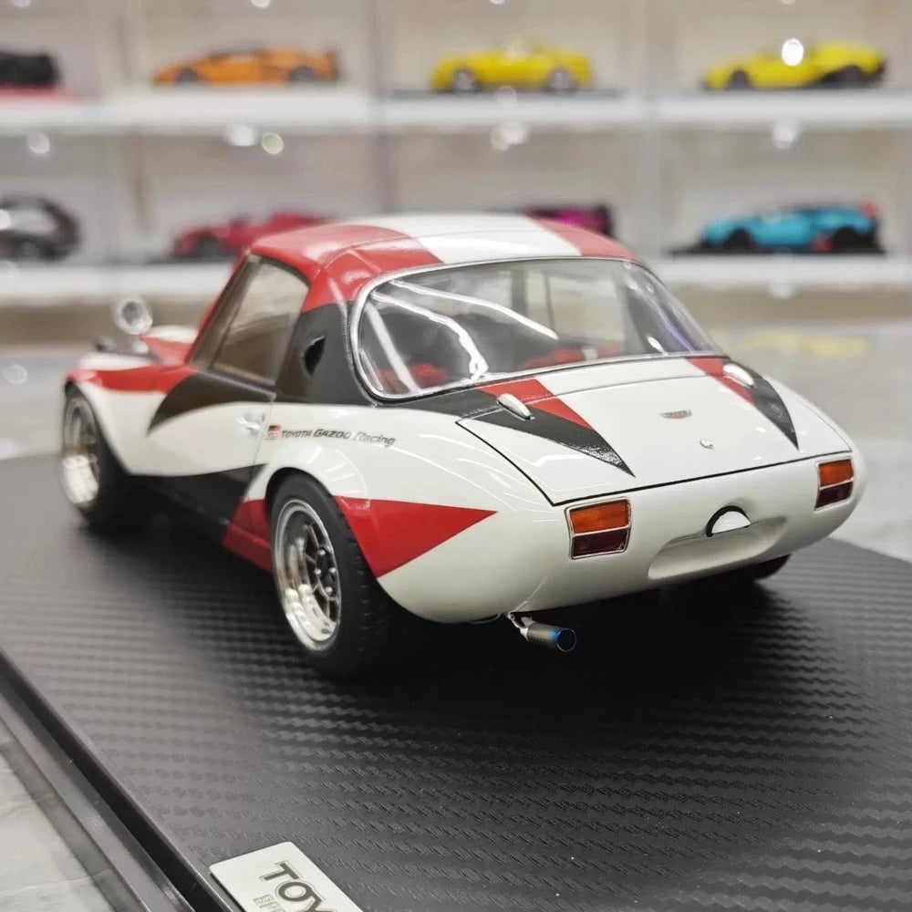 [Ignition] 1:18 Toyota 1965 Sports 800 Special White & Black Model Car Resin