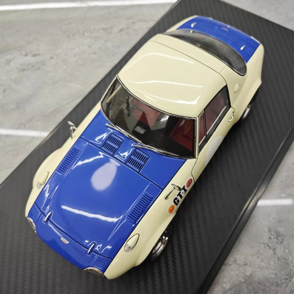[Ignition] 1:18 Toyota 1965 Sports 800 Special White & Blue Model Car Resin
