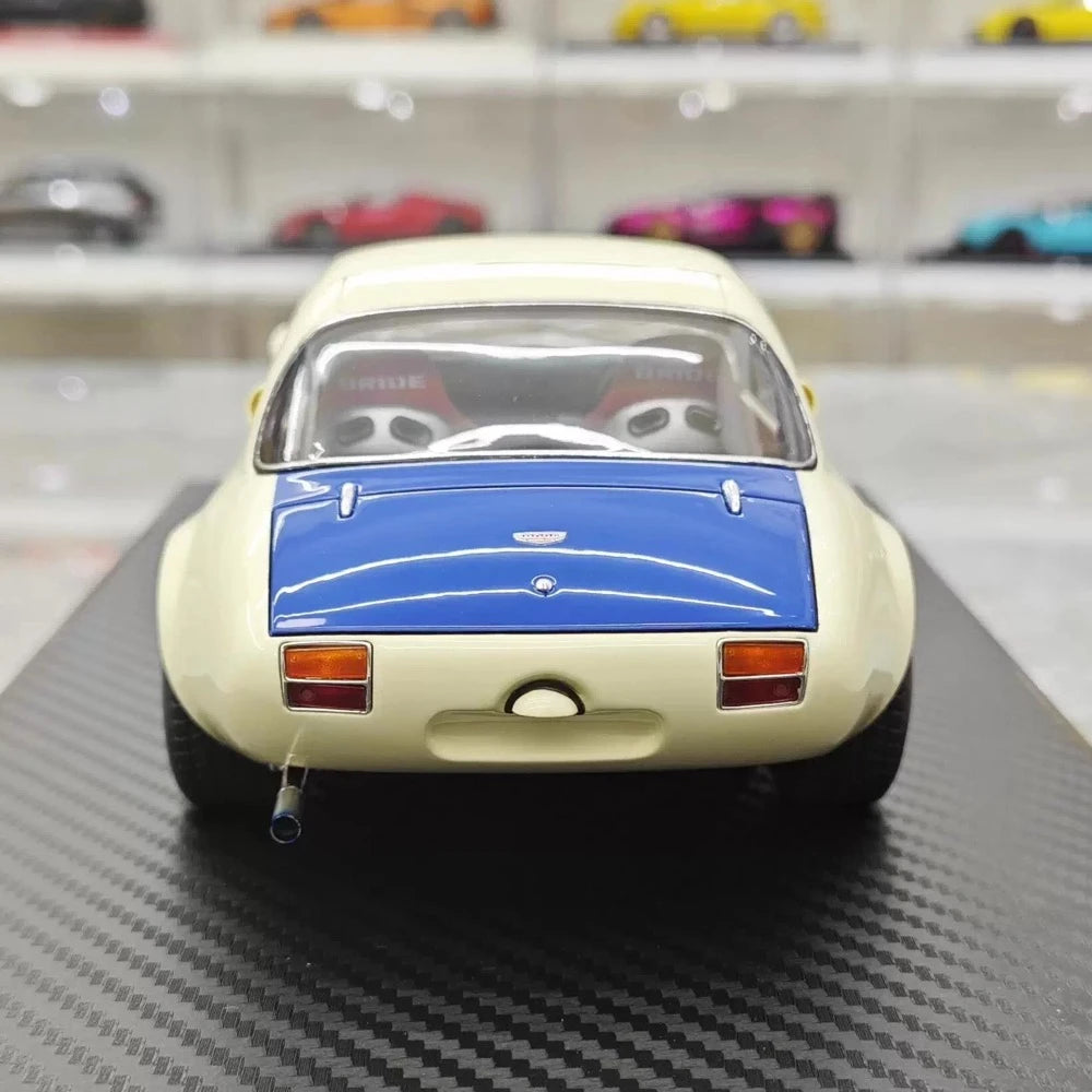 [Ignition] 1:18 Toyota 1965 Sports 800 Special White & Blue Model Car Resin