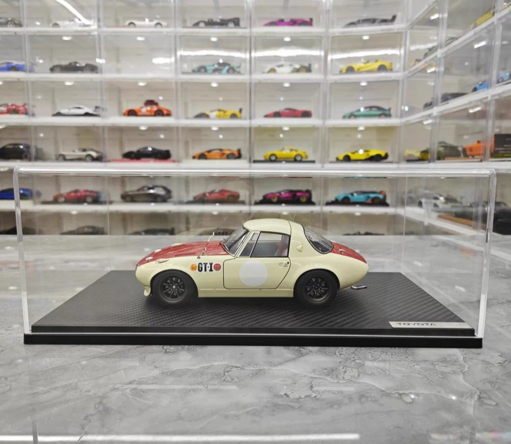 [Ignition] 1:18 Toyota 1965 Sports 800 Special White & Red Model Car Resin